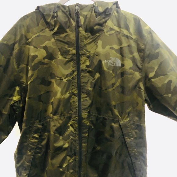 the north face camo jacket
